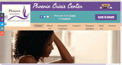 Desktop Screenshot of phoenixcrisiscenter.org