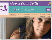 Tablet Screenshot of phoenixcrisiscenter.org